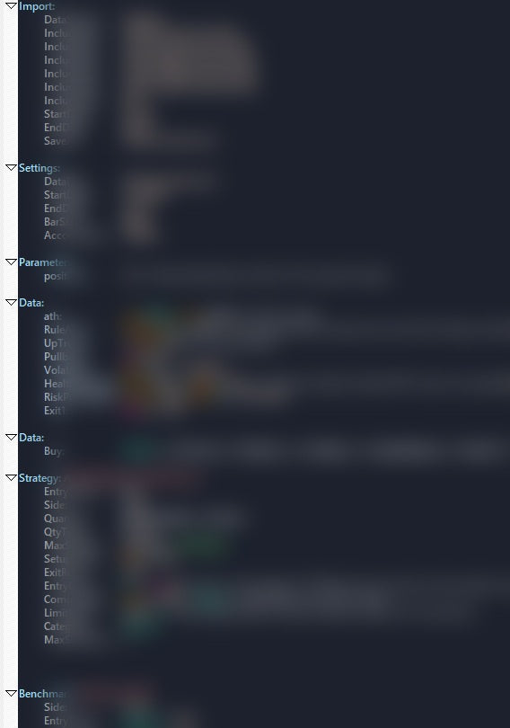RealTest All-Time-High Mean-Reversion Strategy full RealTest script