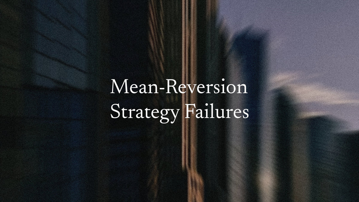 Mean-Reversion Strategy Failures: Complete Diagnostic Guide to Fix Losing Systems