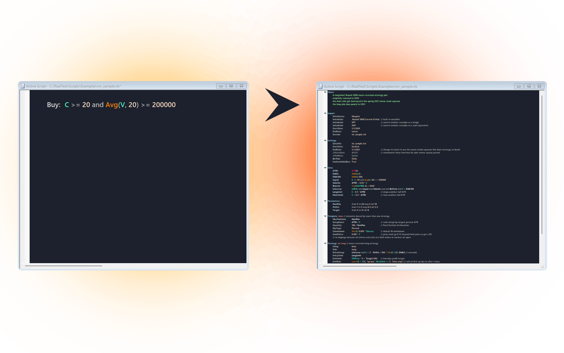 Hire professional RealTest trading strategy coders setupalpha