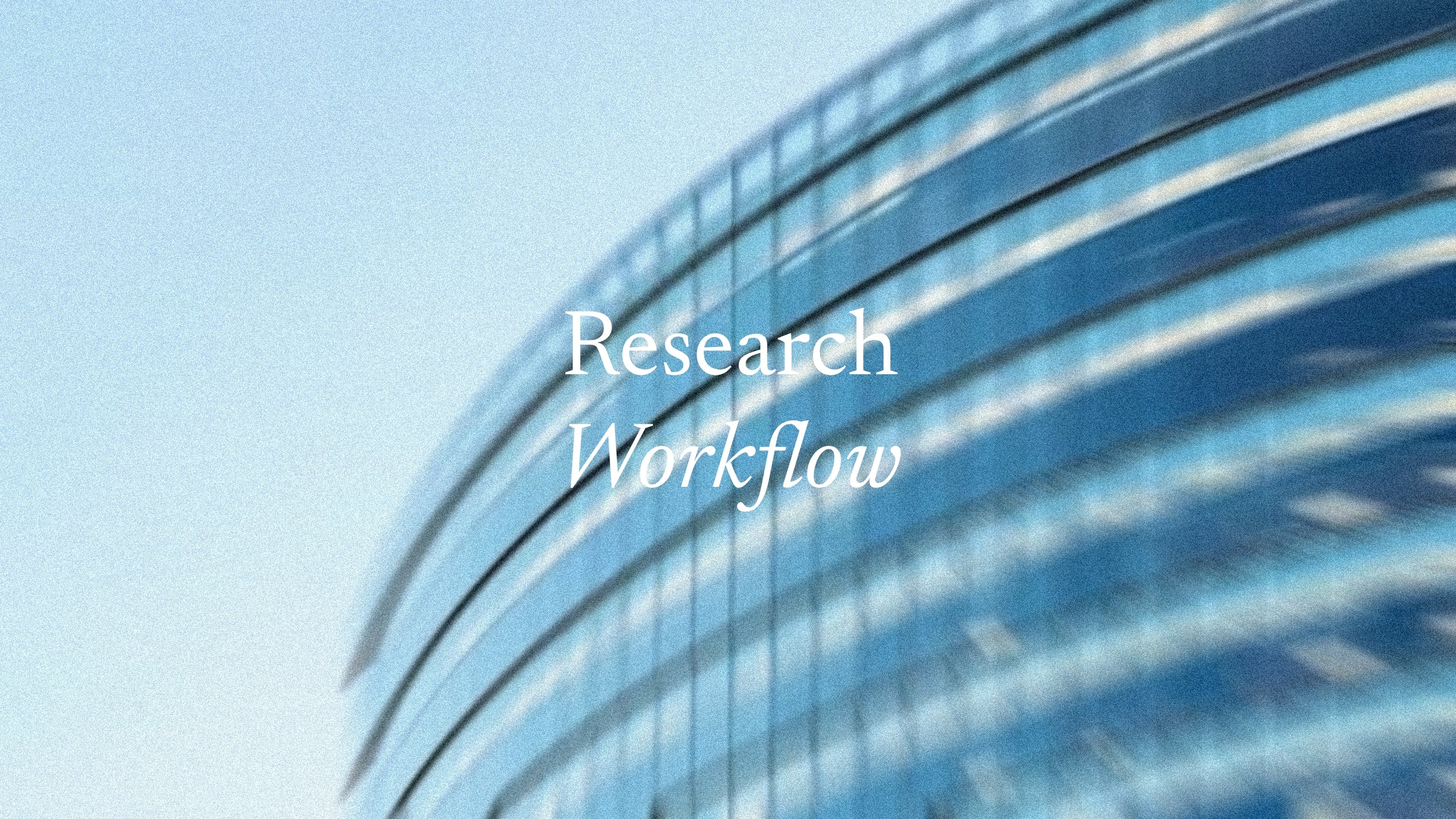 Research workflow, the seven stage process behind every SetupAlpha strategy